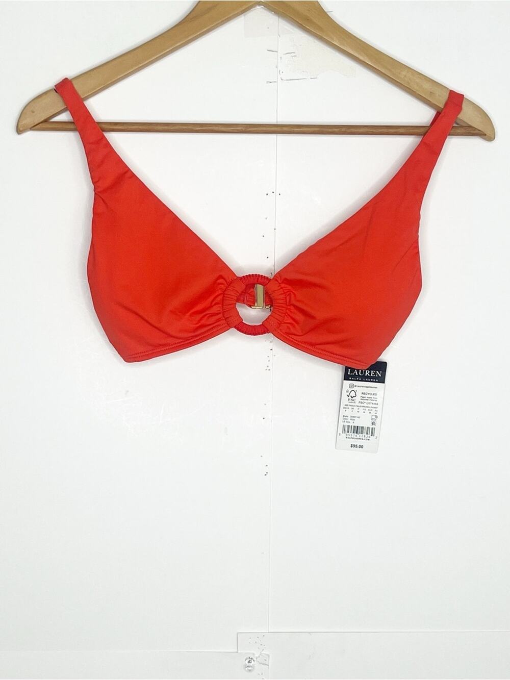 Lauren Ralph Lauren Bikini Swim Top Size 6